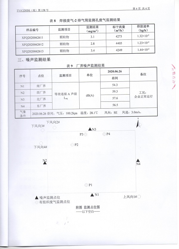 检测报告第4页